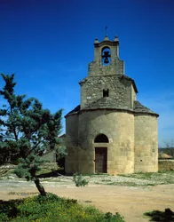 Romaanse kapel, Sainte Croix, in Peyrolles in Aix-en-Provence