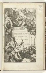 Titelprent voor het eerste deel van Guerres de Flandres