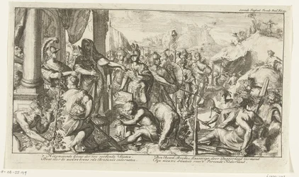 Allegorie op de aanwinsten in Brabant