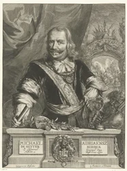 Portret van Michiel de Ruyter