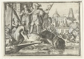 Titelblad voor het pamflet: De Geschooren Hoop, 1702