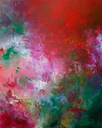 Levendige abstracte energie
