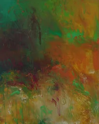 Levendig abstract landschap