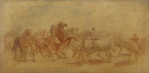 Studie voor De Paardenmarkt