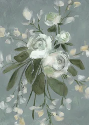 Ingetogen botanische bloemen