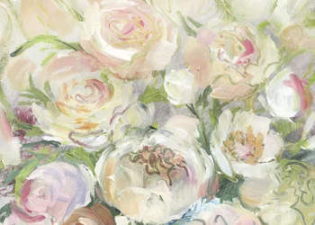 Zachte pastelkleurige bloemen