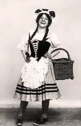 Fanny Fields, actrice, begin 20e eeuw