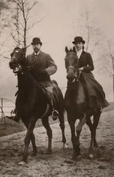 Z.M. Koning George V en Prinses Mary, 1914