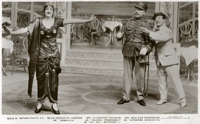 Leden van de cast van Oh! Oh! Delphine!!!, ca. 1916