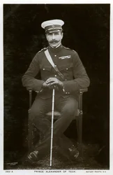 Prins Alexander van Teck, c1900s