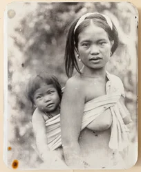 Ifugao moeder en kind