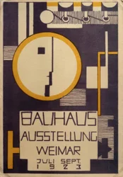Bauhaus-tentoonstelling Weimar juli-september 1923