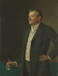 De Rijksdagvoorzitter Dr. Theodor Kathrein