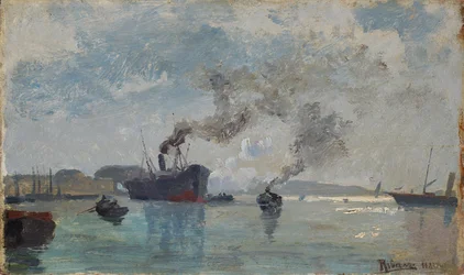 Schepen in de haven