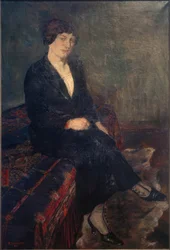 De zus van de kunstenaar