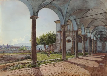 Uitzicht op Rome vanaf het Santa Onofrio klooster