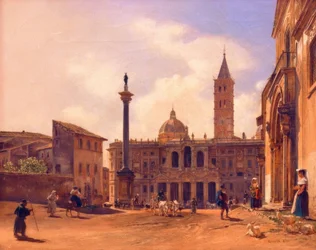 Piazza di S. Maria Maggiore in Rome
