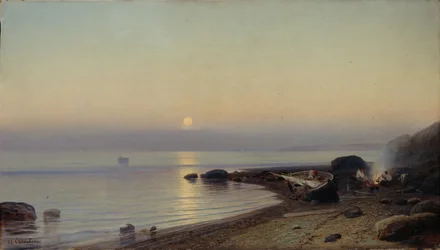 Aan de kust, 1882