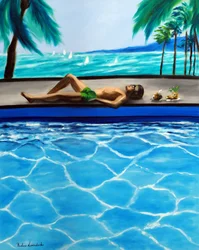 Eindeloze zomer, 2025 (olieverf op doek)