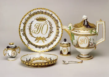 Orlov Theeservies van de Keizerlijke Porseleinfabriek, St. Petersburg