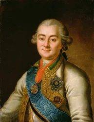 Portret van Graaf Alexei Grigorievich Orlov (1737-1808)