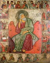 De profeet Elia, Pskov School