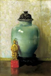 Groene Chinese Pot
