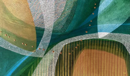 Groen Goud - Abstracte Stroming