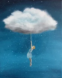 Droom van een sterrenwolk