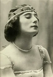 Portret van Anna Pavlowa (foto)