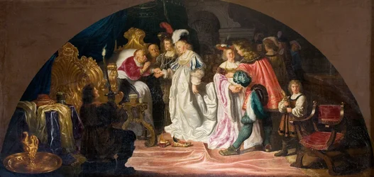 Plafondschildering uit Kasteel Kronborg Denemarken, c.1642