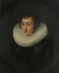 Portret van Hortensia del Prado, ca. 1625 (olieverf op paneel)