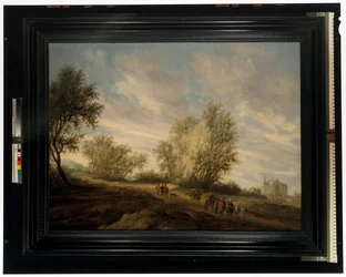 Een bebost landschap & Jozef gered uit de put