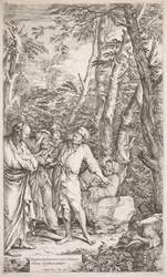 Diogenes en zijn beker, 1662