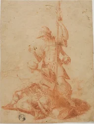 Twee mannelijke krijgers