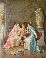 Lezen, ca. 1890