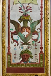 Decoratieve fries in Pompeiaanse stijl