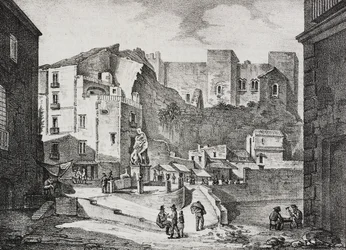 Uitzicht op Piazza della Fontana dell