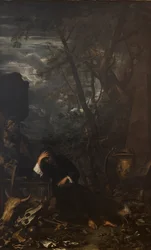 Democritus in meditatie, 1651