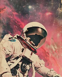 Astronaut Rode Nevel