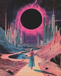 Reis door de kosmische stad
