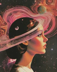 Kosmische droomvrouw