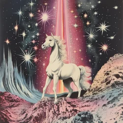 Etherisch ruimtepaard