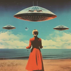 Mysterieuze UFO’s op het strand