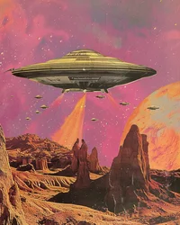 Retro-sciencefiction: woestijnplaneet
