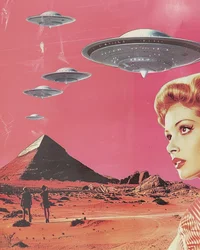 Retro UFO-invasie