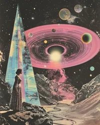 Surrealistische kosmische visie