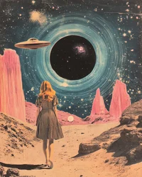 De kosmische reis van een vrouw