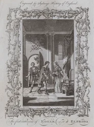 De eerste ontmoeting van Edgar en Elfrida