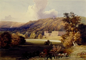 Uitzicht op Chatsworth